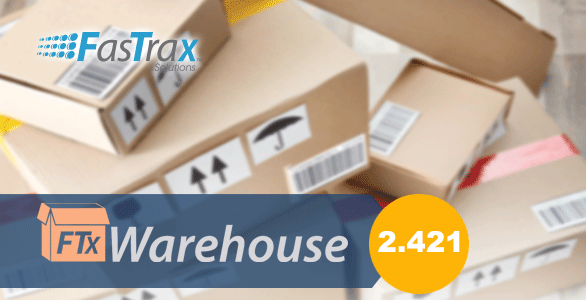 Warehouse Update Version 2.421