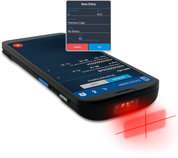 Powerful Inventory Control Right in the Palm of Your Hand