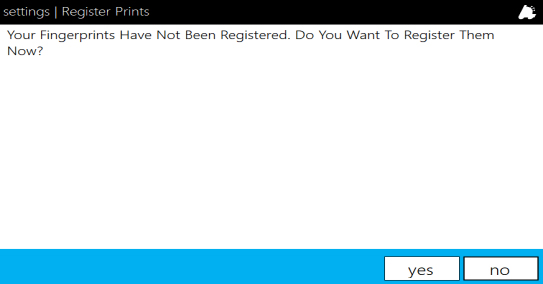 Print Registration in POS