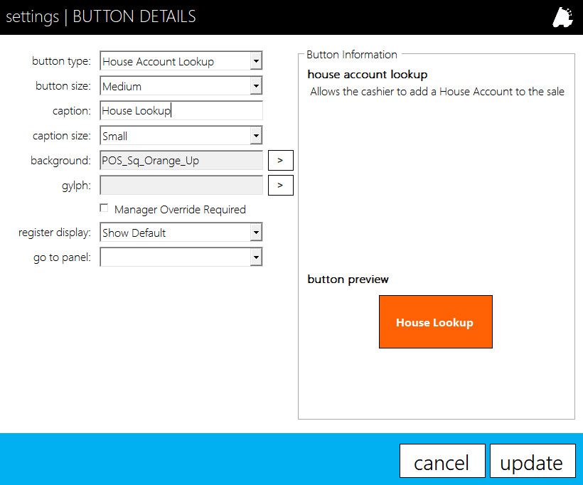 POS Button Creation