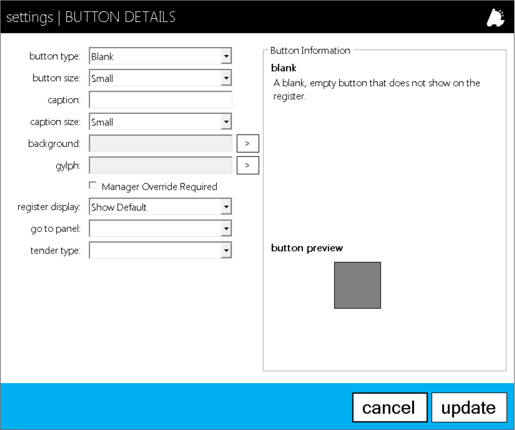 POS Button Editor