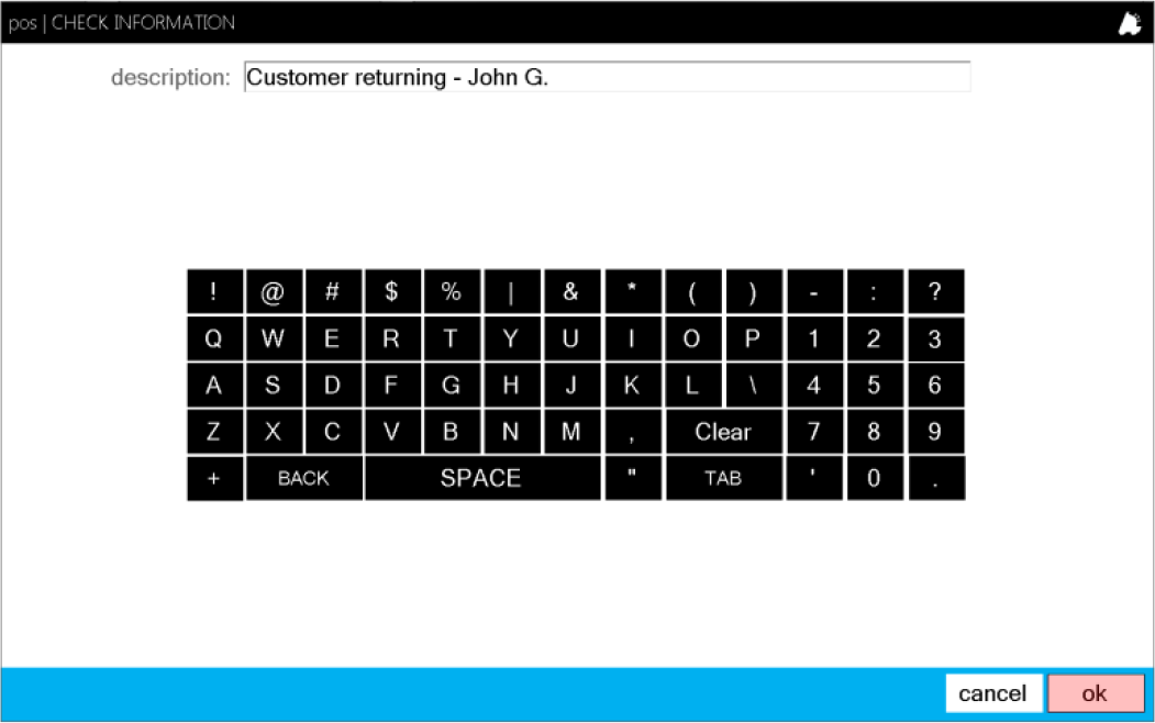 Cashier Tools | Walkthrough