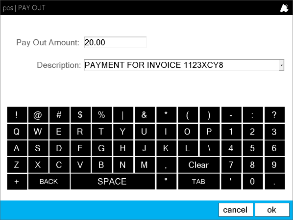 Cashier Tools | Walkthrough