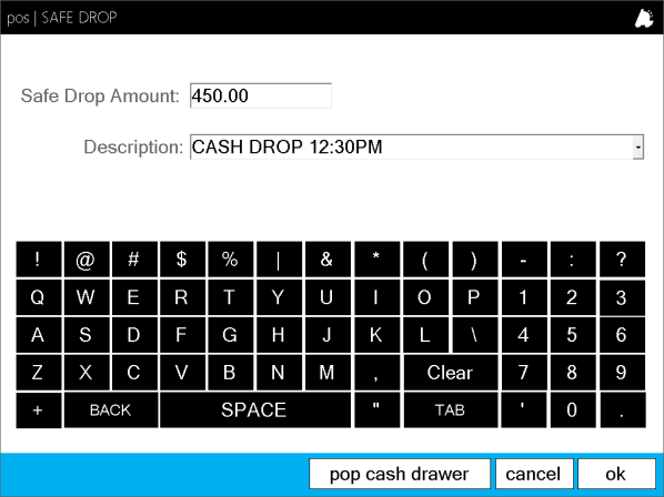 Cashier Tools | Walkthrough