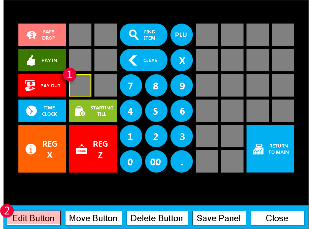 POS Button Editor