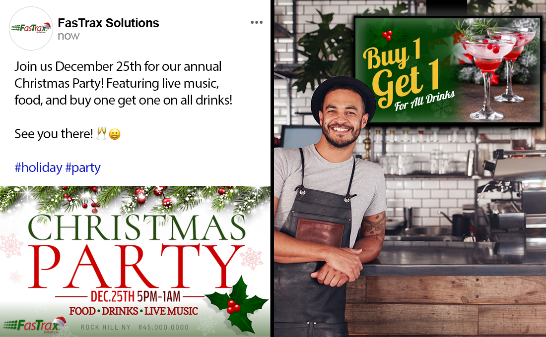 in-store digital signage