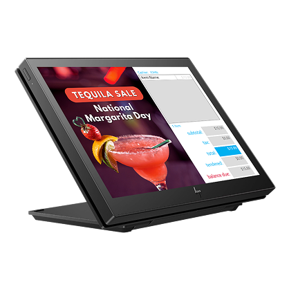 HP Engage 14″ Customer Facing Display w/ Stand