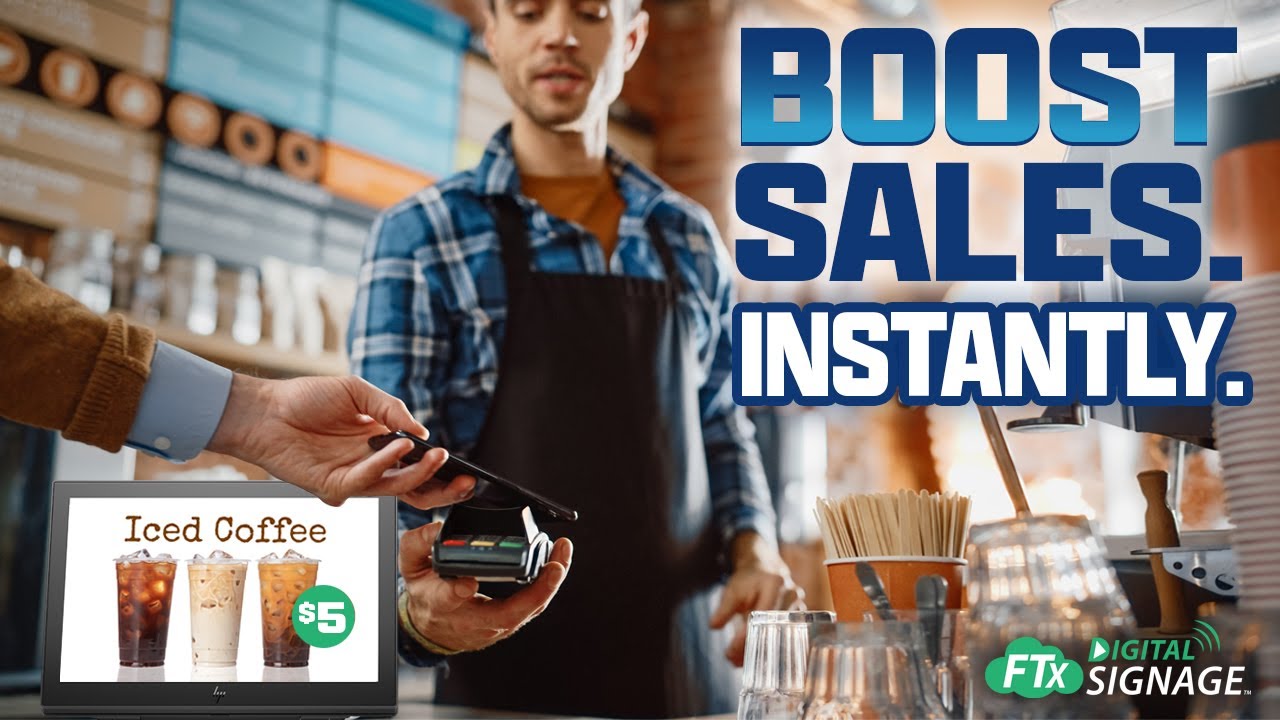 FTx Digital Signage: Automate Your Promotions & Boost Sales in Real-Time